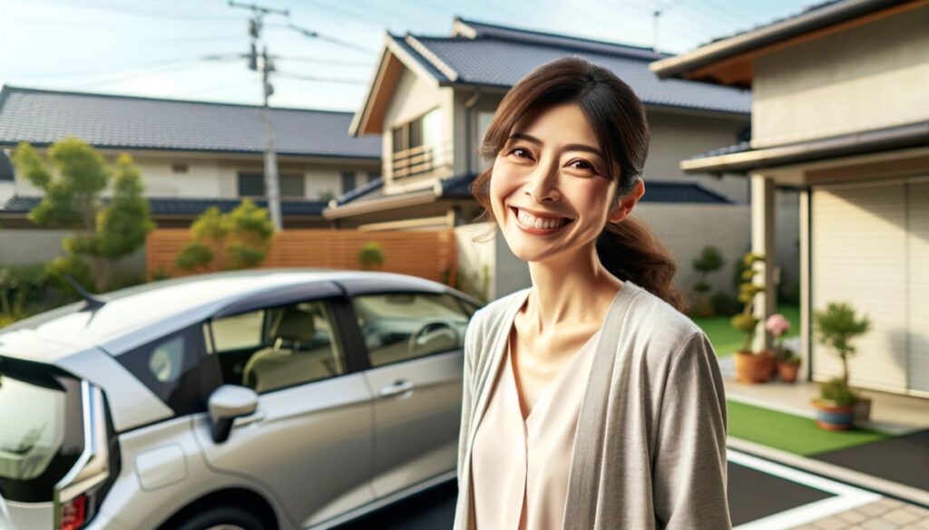 普通自動車を縦列駐車で2台停める場合の必要寸法