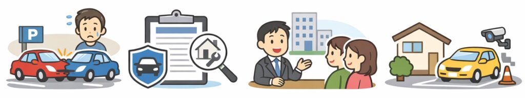 万が一にそなえて保険の確認をしておく