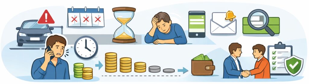 賃料の支払い遅延や未払いが続いたケース