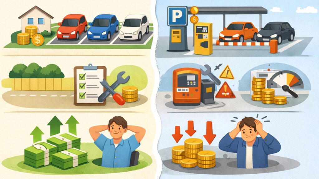 維持にかかるお金が手取りに与える影響