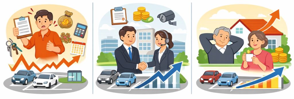 自分で運営するか任せるかの違い