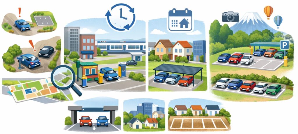 土地の場所や形に合った運営方法を選ぶ