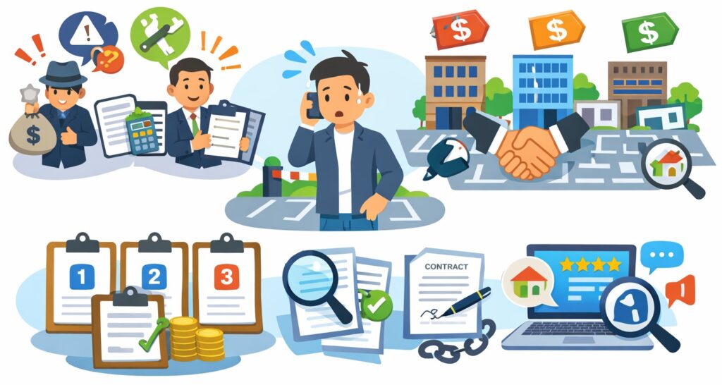 工事や運営をまかせる相手は見積もりを比べて信頼できる会社を選ぶ