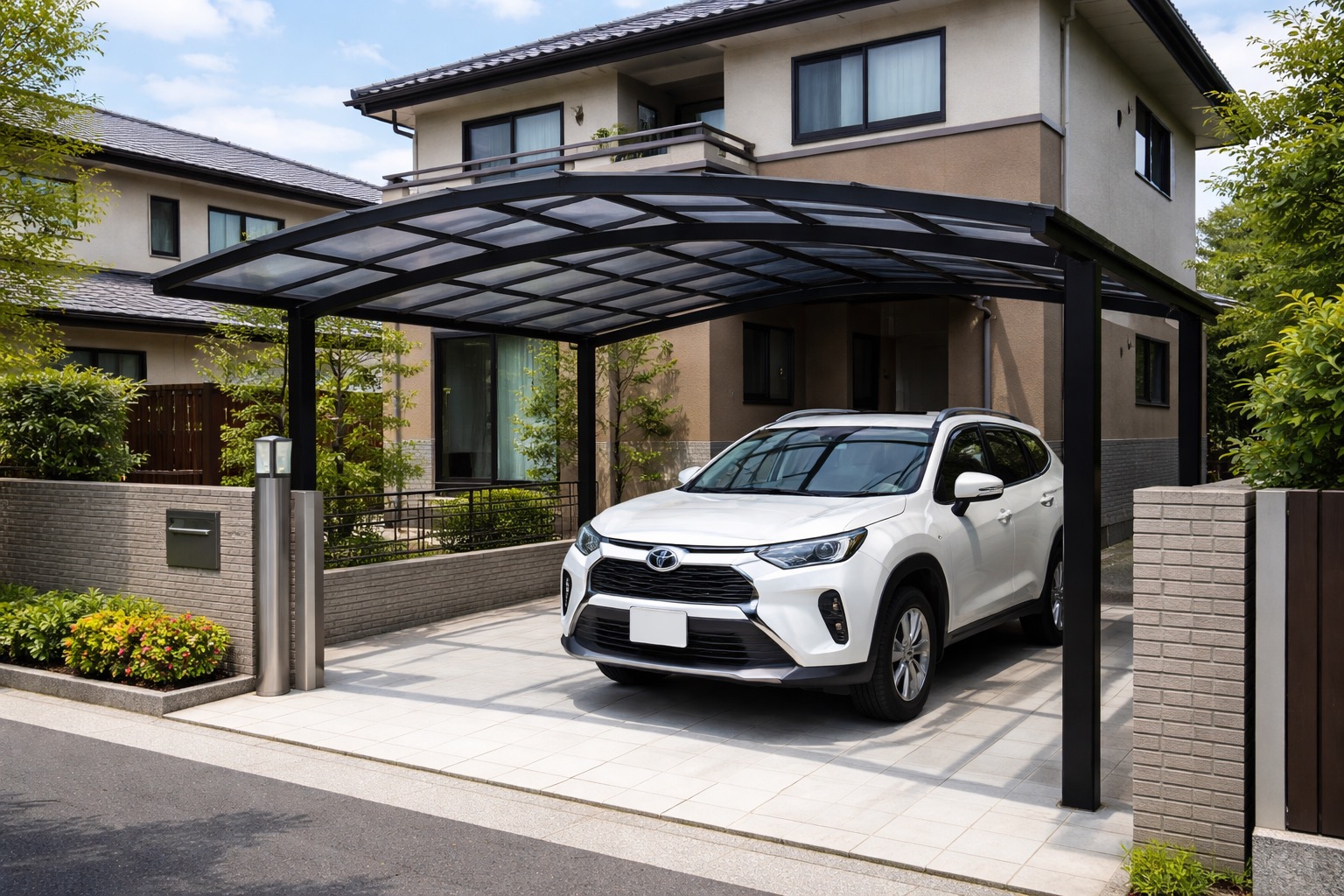 駐車場の車への落ち葉侵入防止は？車へのダメージはどのくらい？