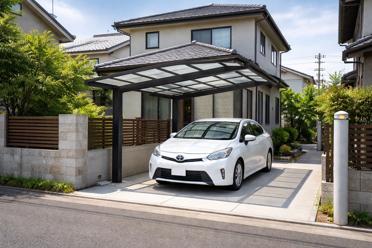 駐車場の外構工事の種類は？透水性、敷くだけ、芝生？選び方を学ぼう