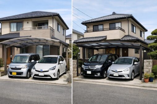 自宅駐車場の舗装はコンクリート？アスファルト？メリットとデメリットは？