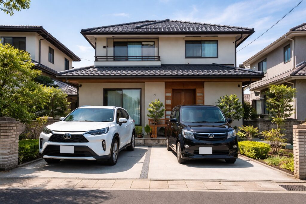 自宅駐車場で当て逃げが起きたときの対処方法