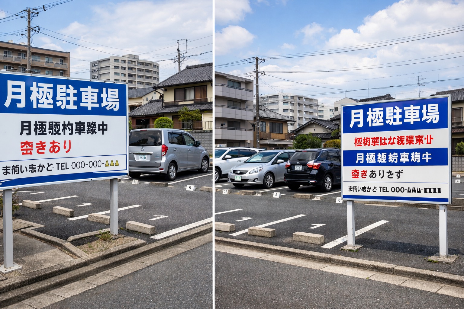 私有地を駐車場として貸出には？月極とコインパーキングどっちが良い？
