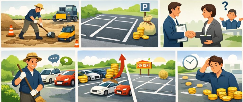 自分で貸す方法（月極で安定収入）