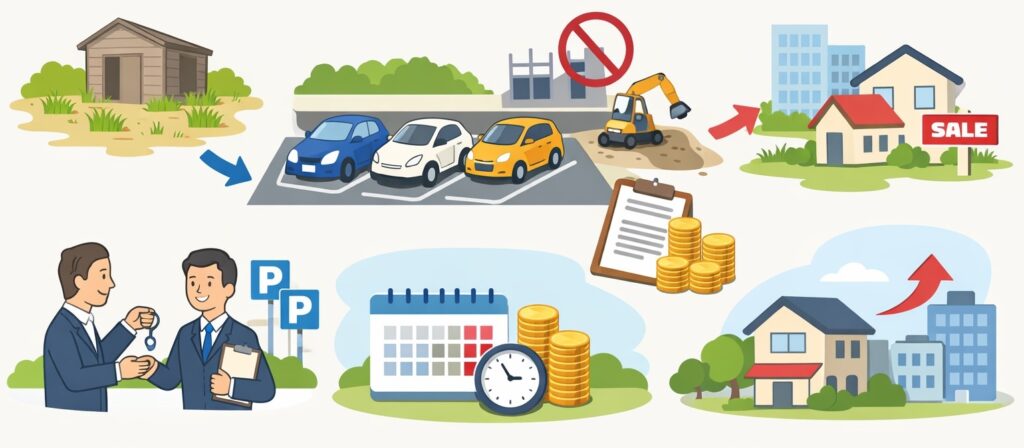 駐車場として貸す良いところ