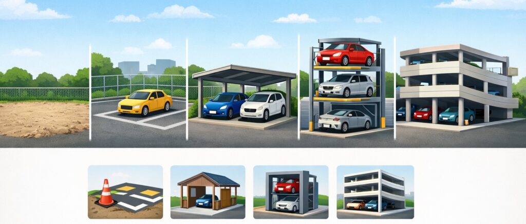 ただの土地か、使うための場所かの違い