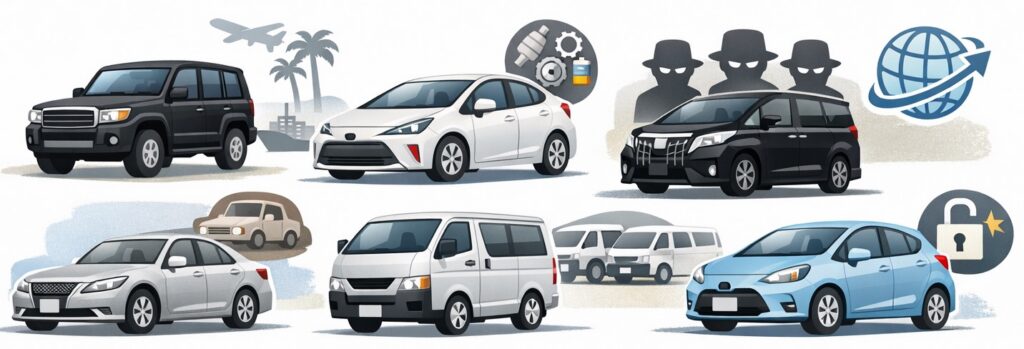 狙われやすい車の特徴