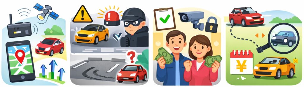 盗みを防ぐ表示やシール