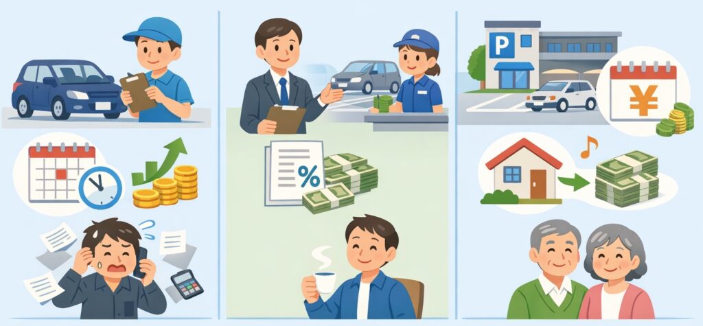 自分で運営するか任せるかの違い