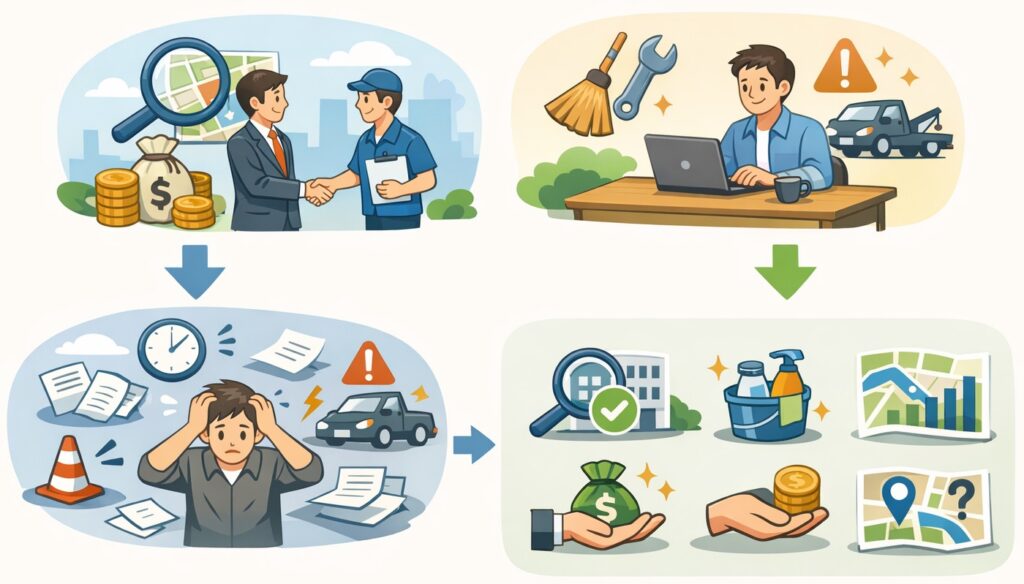 経験のある専門会社の力を上手に借りる