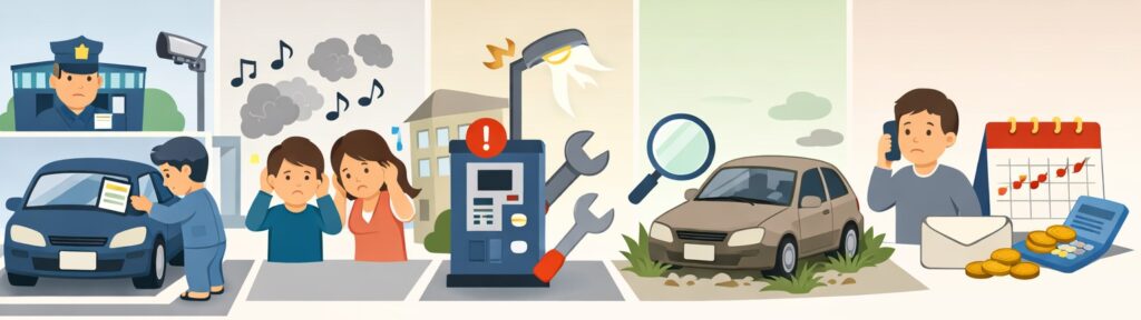 困ったことが起きたときの対応