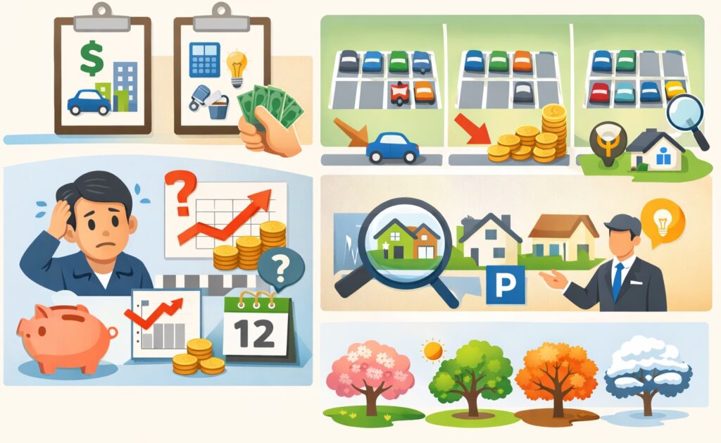 収入と支出を事前に計算して見通しを立てる