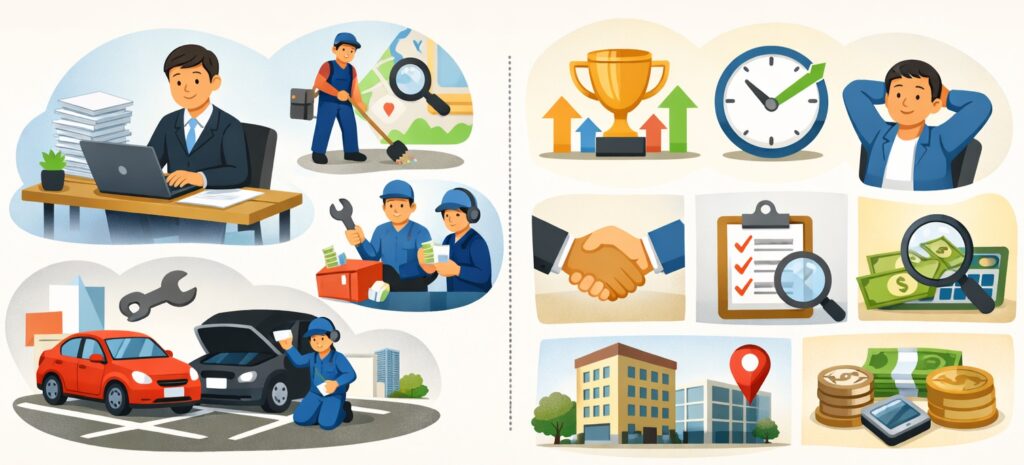 経験のある専門会社の力を上手に借りる