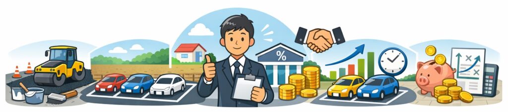 少ない費用で始めやすく信用を活かしやすい点