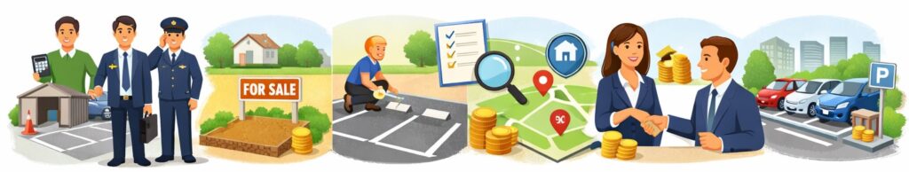 まとめ:駐車場経営は個人・サラリーマン・公務員・土地なしでも始められる?