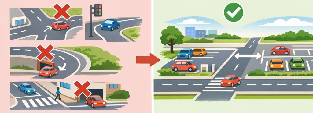 出入口の設置に関するルール