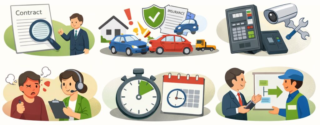 どこまで会社が責任を持つかをはっきりさせる