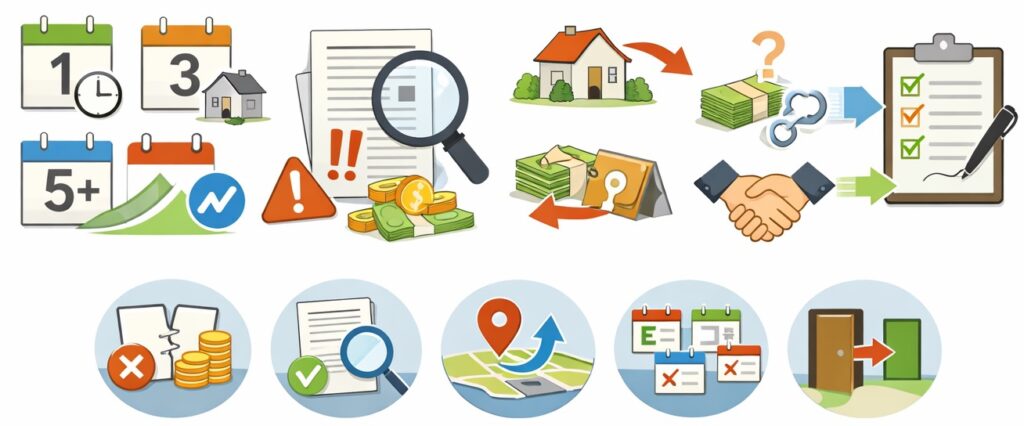 契約の期間と解約条件を確認する