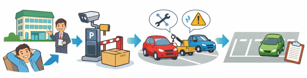 土地を貸す形であつかわれる場合（不動産所得）