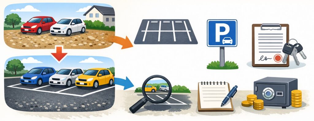 駐車スペースを負担にしないためのお金の守り方