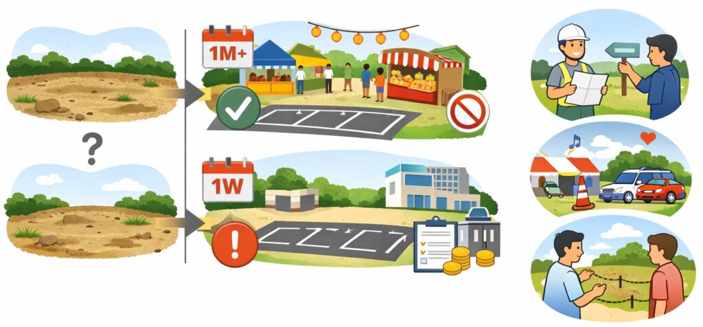 貸し出す期間の長さによる違い