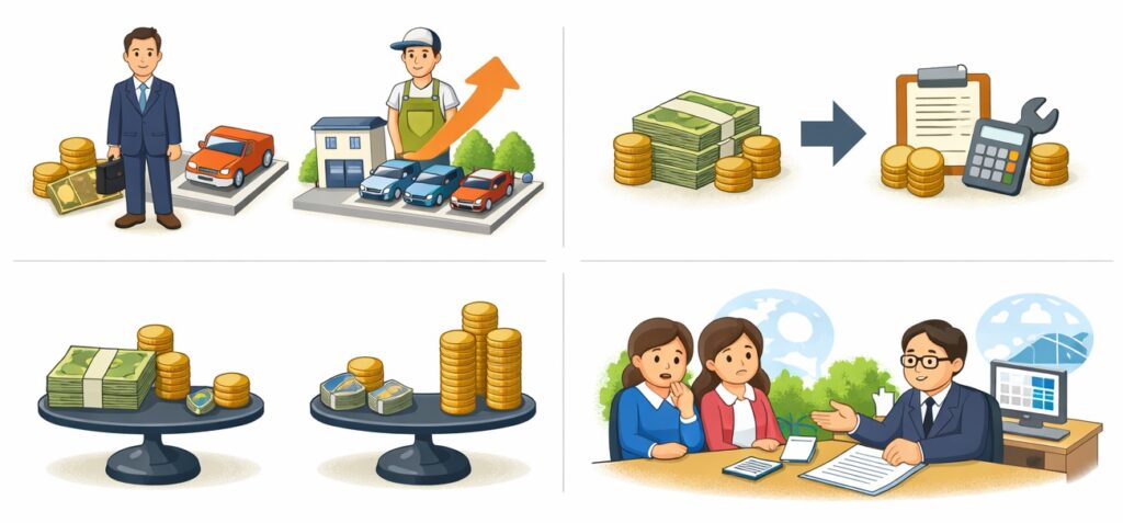 申告が必要になる人とならない人の目安