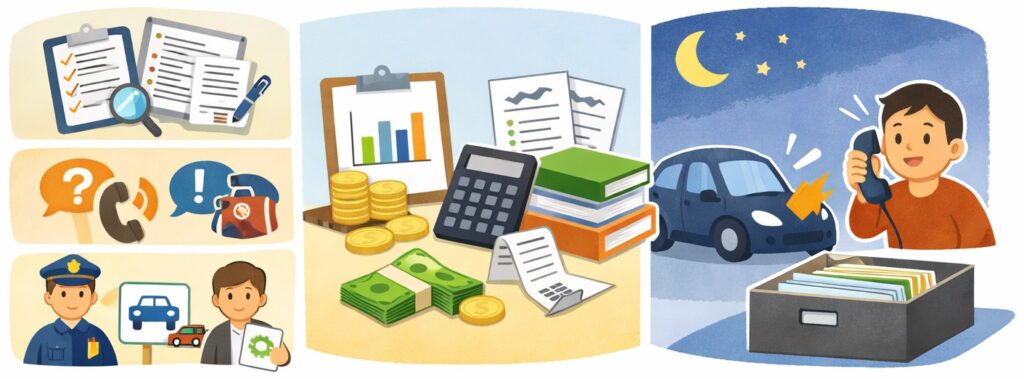 問い合わせ・トラブル対応と収支の管理