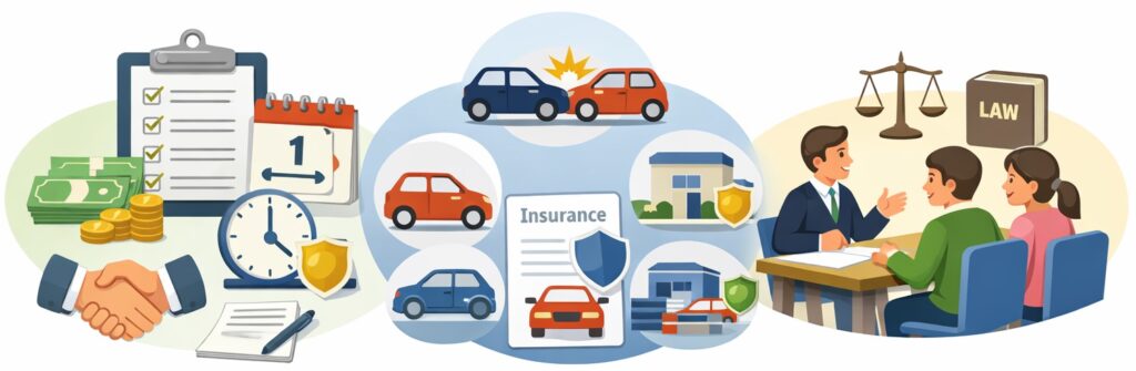 契約内容と保険の確認