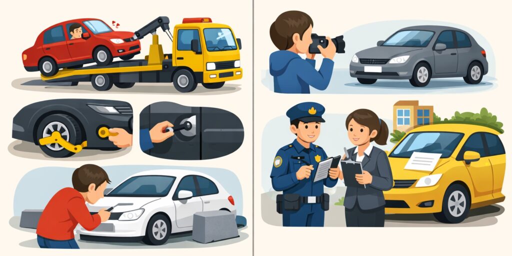 勝手に車を動かすと逆に責任を問われる可能性がある