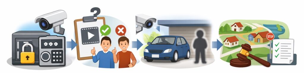 映像の保管方法とプライバシーへの配慮