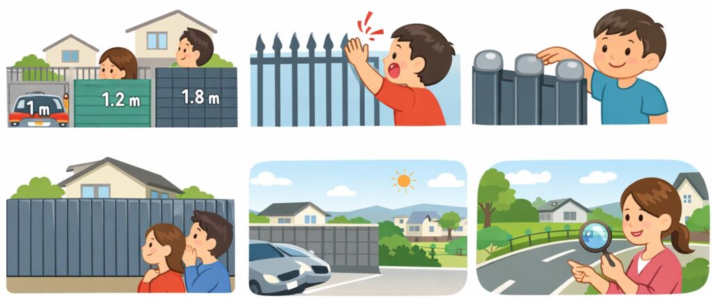 高さと安全性を考えて選ぶ