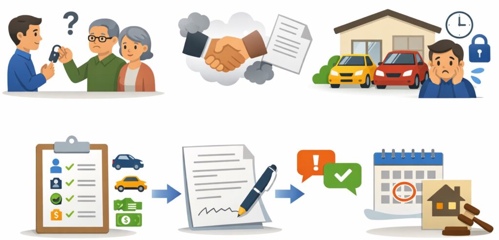 個人間取引の注意点