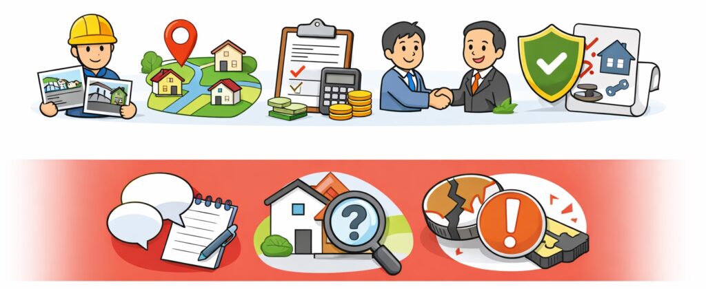 信頼できる業者を見つけるために確認すること