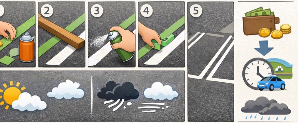 スプレーで手軽に引く方法