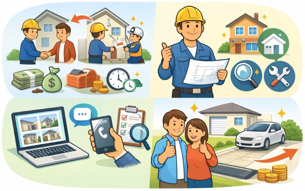 経験のある工事会社に相談する