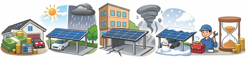 太陽光発電の気をつけたい点