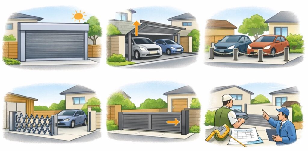 駐車スペースの広さに合っているか