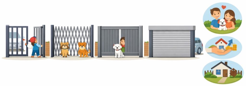 子どもやペットの飛び出しを防げるか