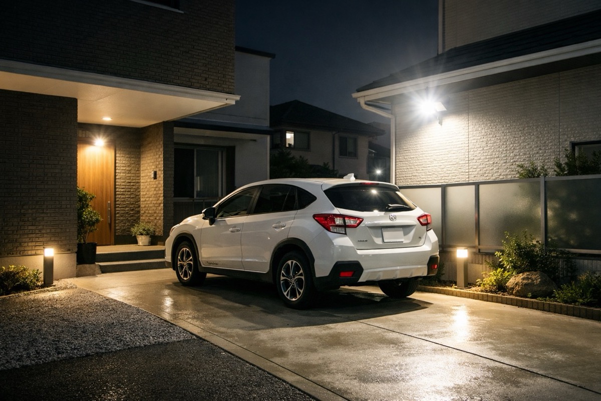自宅駐車場の照明選びで失敗しない！防犯・明るさ・費用から最適な照明を選ぶ方法
