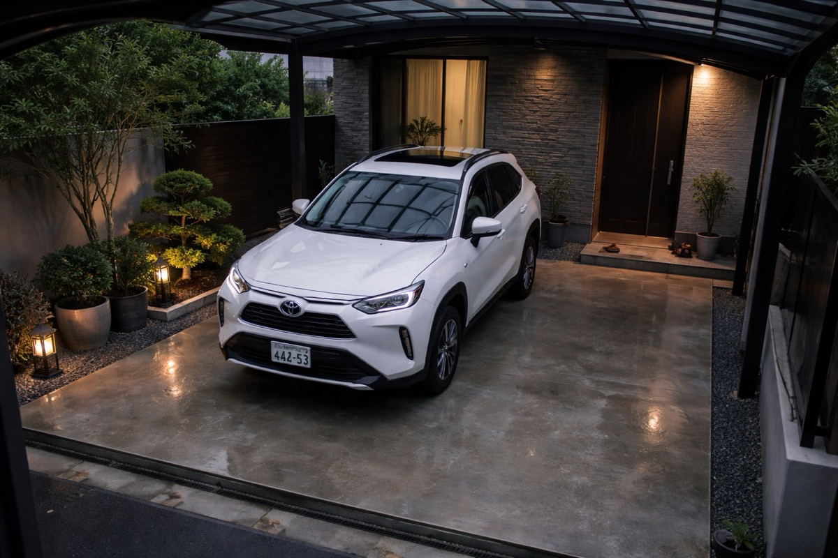 自宅駐車場の車盗難防止に効果的な対策は？防犯カメラ・チェーンの選び方を解説