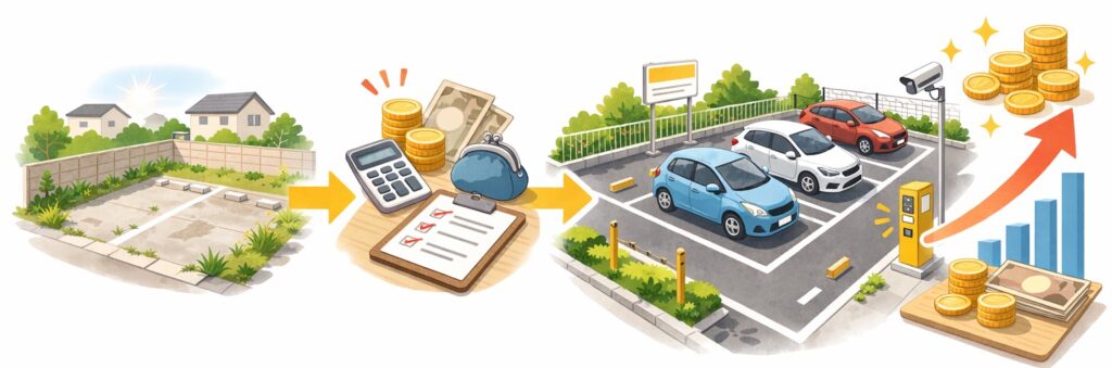 少ない初期費用で始められる