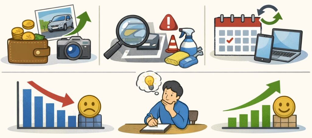 コツコツと継続できる人