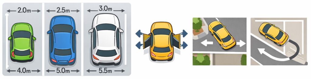 1台分の最低限のスペース