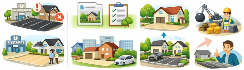 周りの景色となじむデザインにする