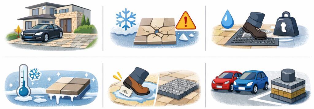 高級感が出しやすい「タイルや天然石」